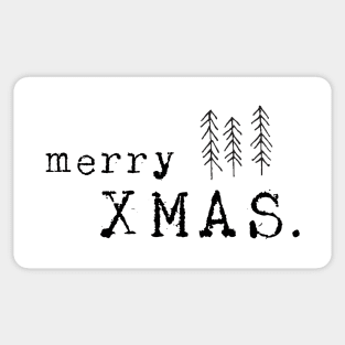 Simple Merry Xmas Sticker